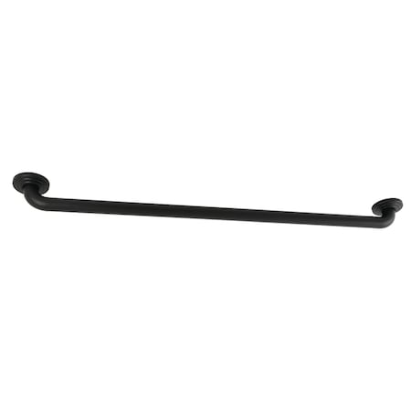 Kingston Brass Traditional DR314360 Restoration 36" X 1-1/4" OD Grab Bar, Matte Black, 39.06 L, Brass, Matte Black DR314360